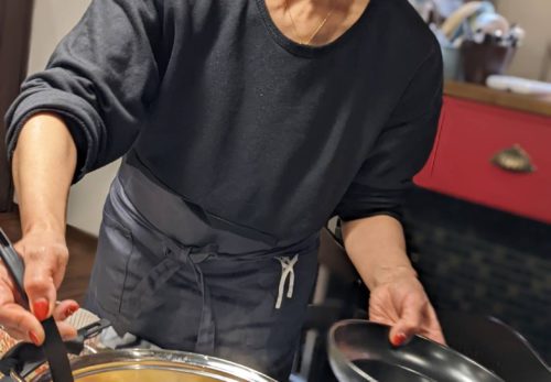 夜のミーティング！